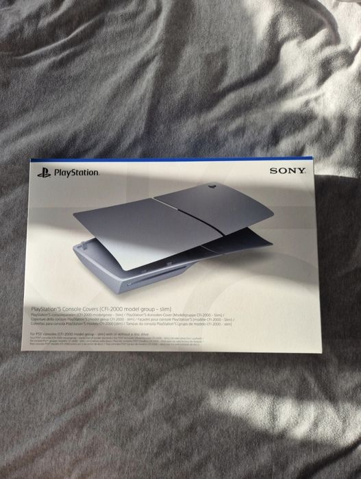 Tampas para PS5 slim, cinza
