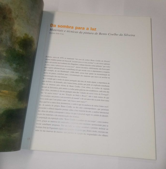 Da sombra para a luz, de António João Cruz