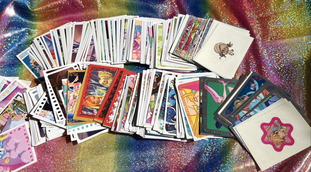 Наліпки паніні по різним альбомам Вінкс Winx panini