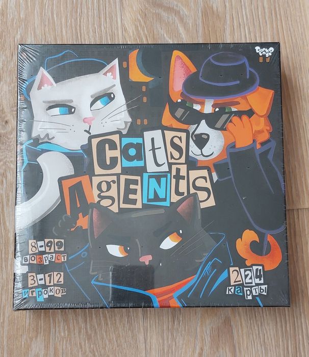 Настільна гра "Cats Agents" укр DANKO TOYS