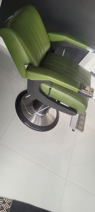 Stary fotel fryzjerski Greiner