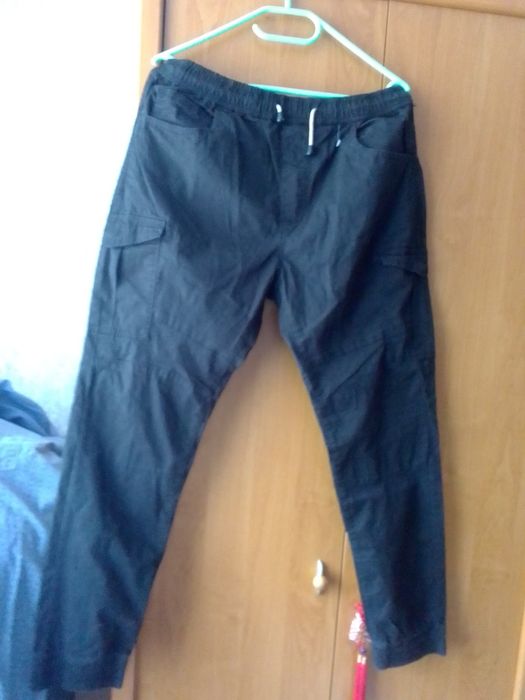 Брюки  катоновые L черные