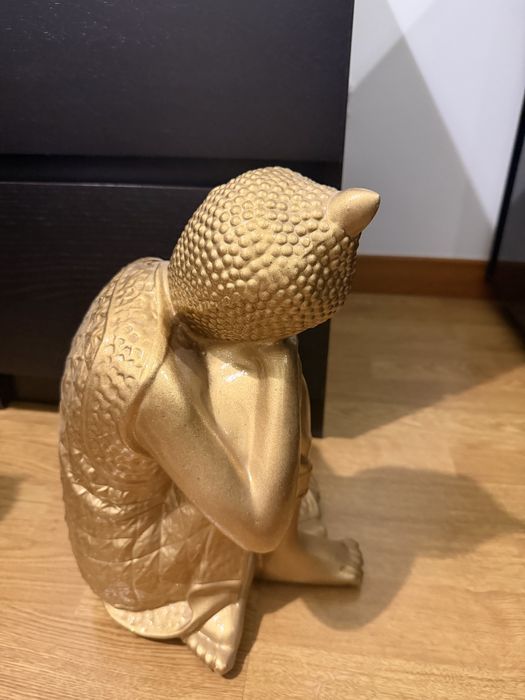 Deusa grande dourada 31cm