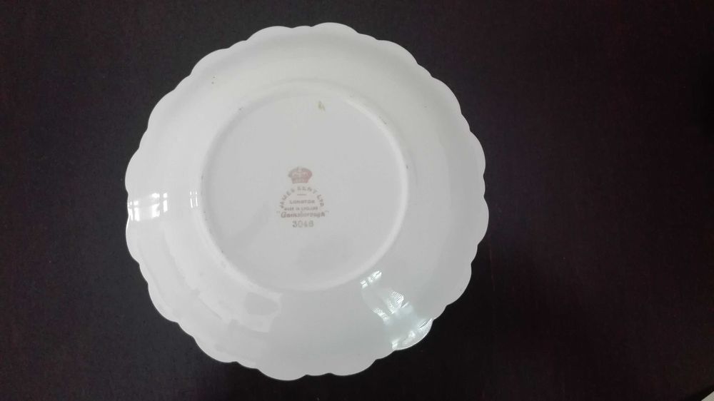 Porcelana inglesa taça James Kent