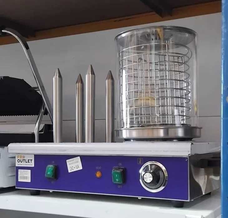 Aquecedor de Cachorro Quentes de 4 Espetos - NOVO