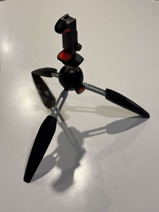Statyw Manfrotto Pixi EVO  + uchwyt na telefon