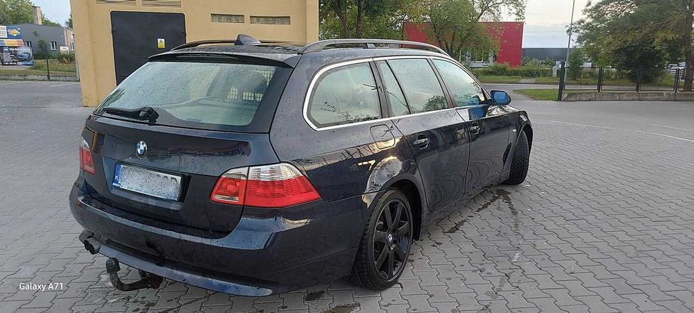 Okazja! BMW E61 2005r 525D 163KM 6-manual DB Stan!Klima!Alu!Panorama