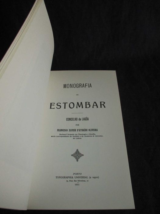 Livro Monografia de Estombar Ataíde Oliveira