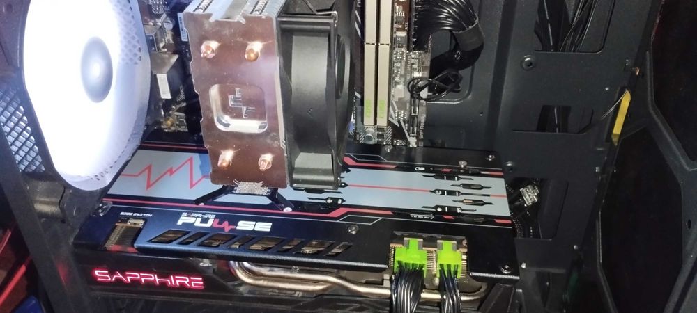 Продам Игровой пк R5 5500 Rx 5700xt 16gb