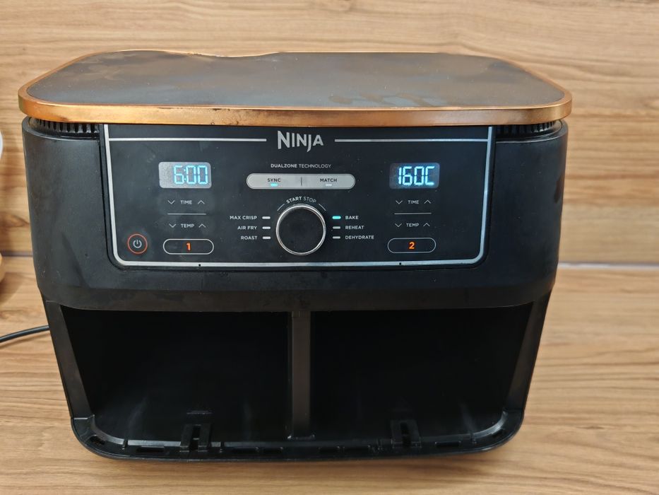 Frytkownica Dwukomorowa Ninja Air Fryer 9,5L Beztłuszczowa AF400EU