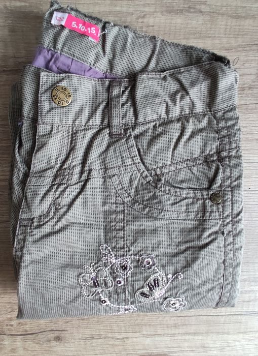 Spodenki bojówki firmy 5-10-15 r. 122 cm