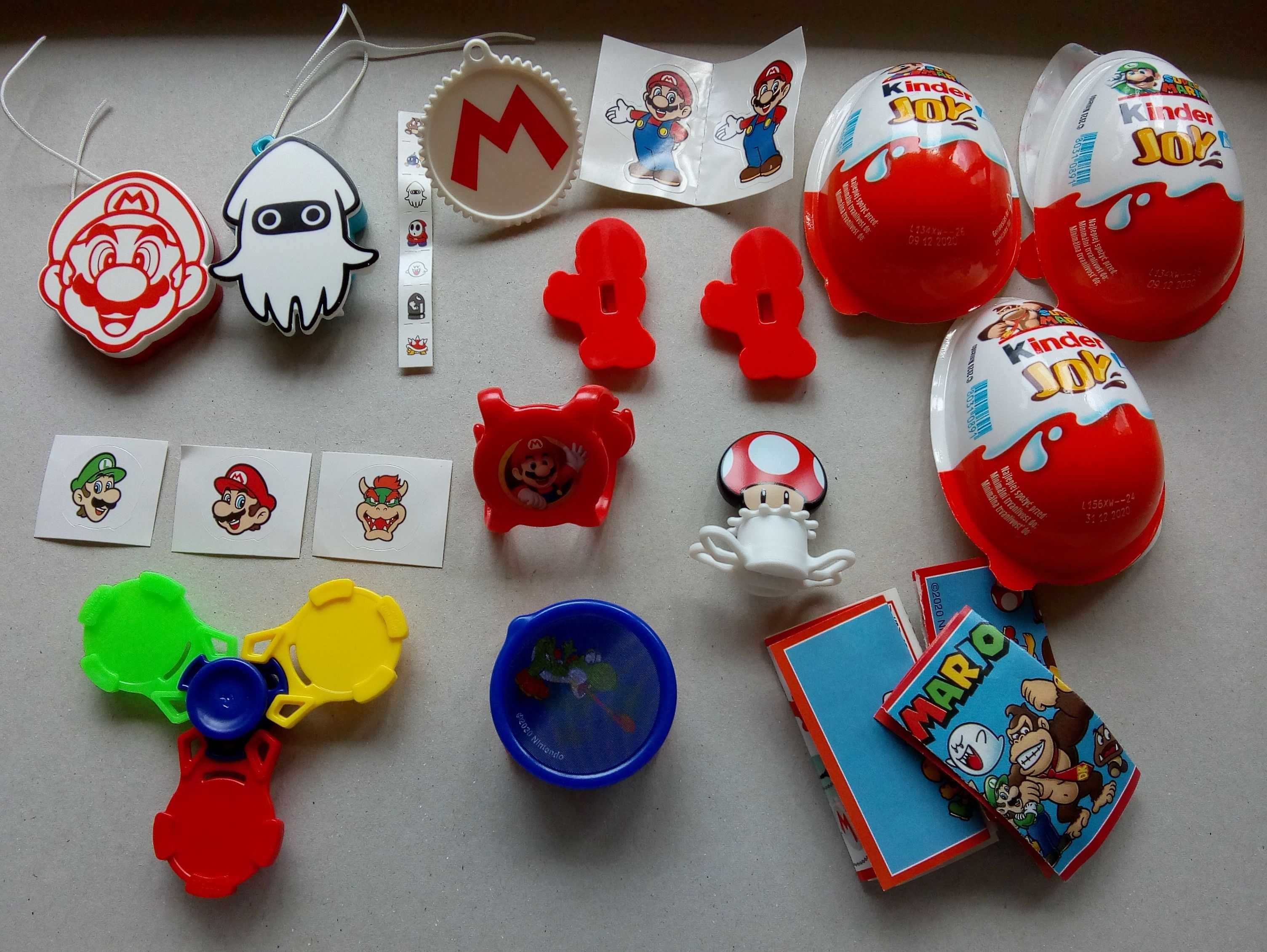 Kinder joy super mario deals