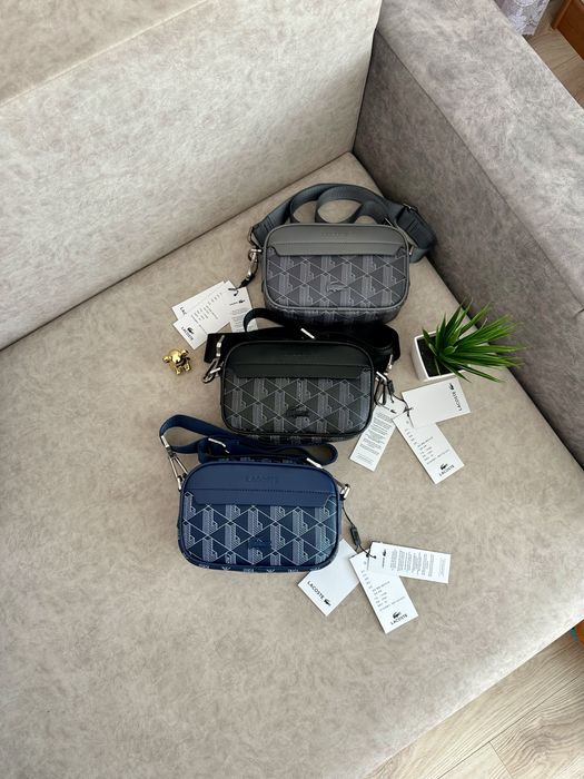 Сумка Lacoste Monogram | Crossbody Bag | мессенджер | лакоста лакосте
