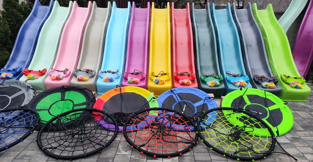 Ślizg zjeżdżalnia KBT WODNA  Nowe Kolory