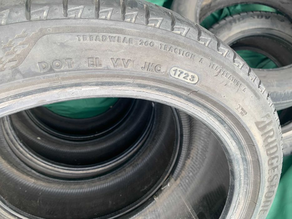 235-45-R18 BRIDGESTONE TURANZA 4штуки  резины GERMANY 2023