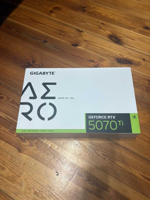 Karta Graficzna Gigabyte RTX 5070 Ti Aero OC 16GB GDDR7 DLSS4 – gwarancja, NIE z koparki, przetestowana