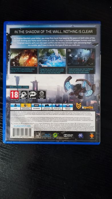 Killzone shadow fall для пс4