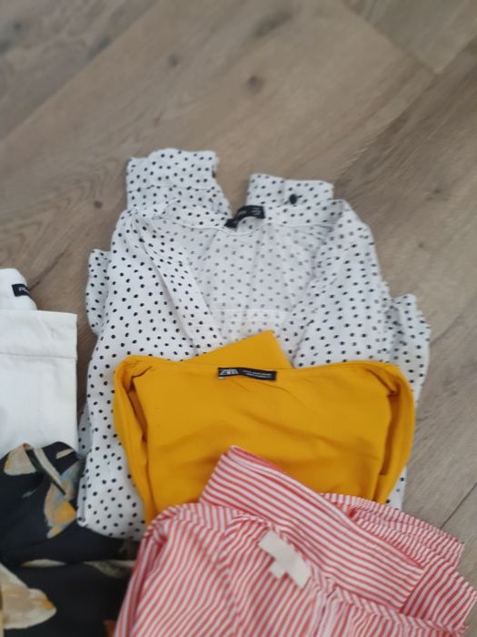 Zestaw ubrań damskich S+ spodnie gratis.Zara Reserved  I inne