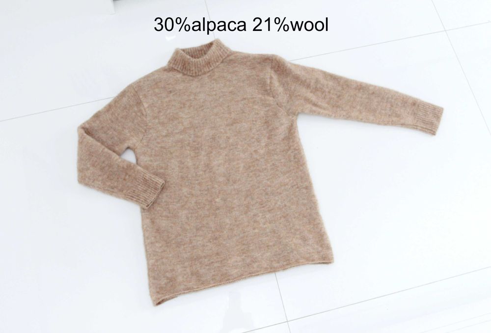 30%alpaka 21%wełna bez wad Carin Wester L/M
