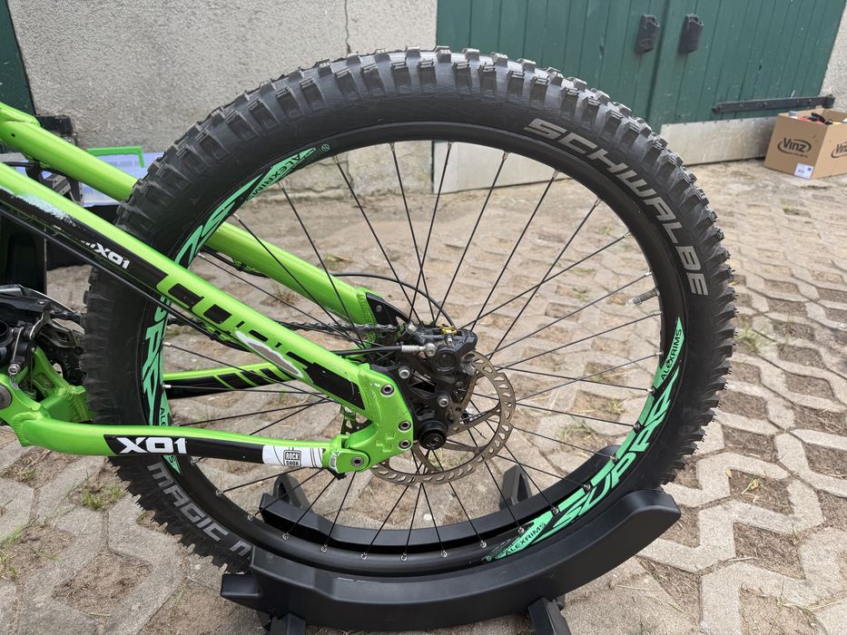 Cube Hanzz двопідвіс, freeride, фрірайдний велосипед, рама S