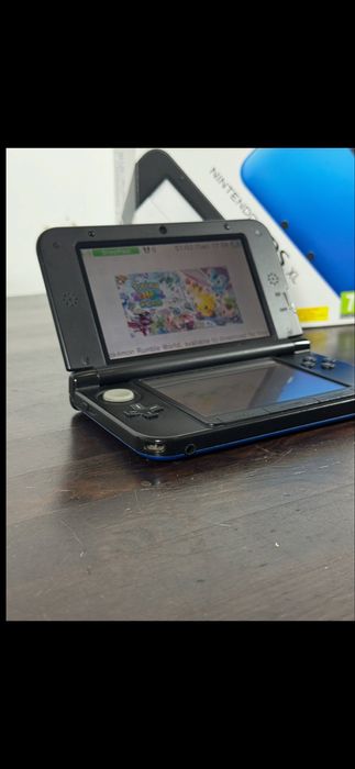 Nintendo 3DS XL niebieski + pudełko + instrukcja