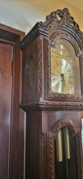 Relógio de pé "Tempus Fugit"
