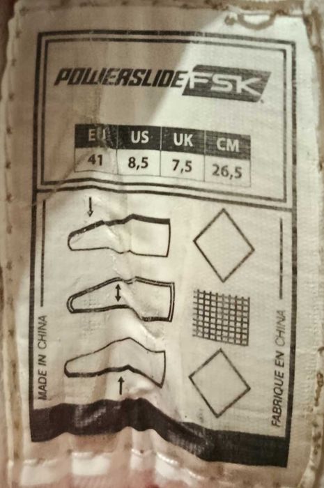 Ролики Powerslide FSK (кріплення 165 мм) — надійний фрискейт та слалом