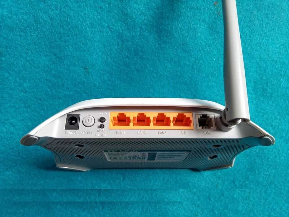 Wi-Fi роутер TP-Link TD-W8901N N150 с ADSL2+ модемом