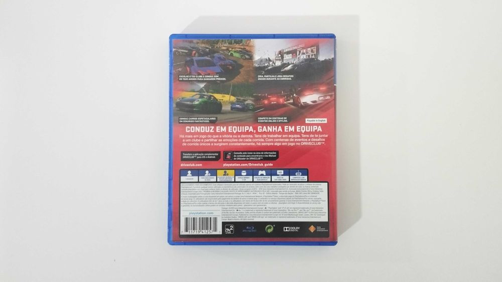 PS4 - Jogo Driveclub