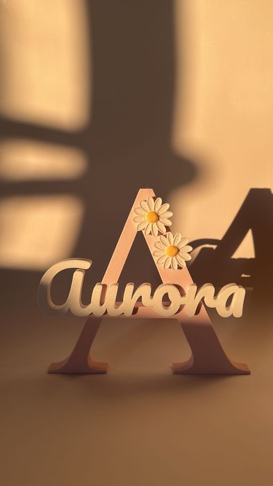 Letras 3D Personalizadas com Nome | Decoração Infantil