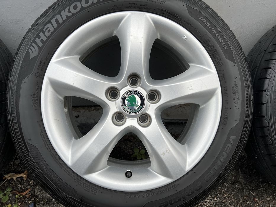 Оригінальні диски Skoda r15 5*100 Fabia Octavia Tour Roomster Rapid