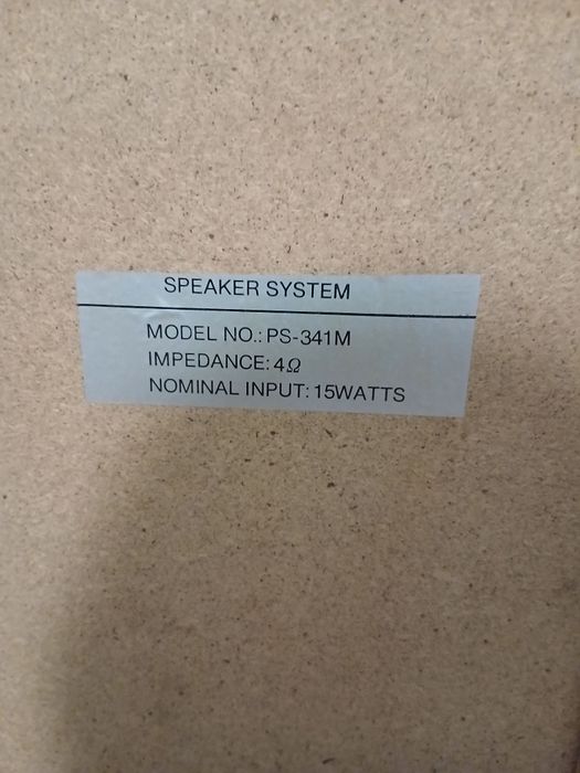 Głośniki Speaker System PS-341M