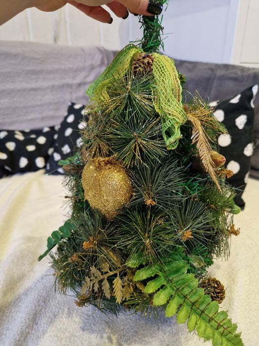 Choinka sztuczna mała dekoracja ozdoba