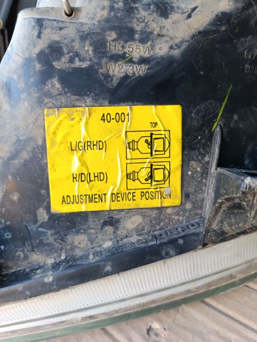 Фара передняя правая ангельские глазки Volkswagen Golf 4