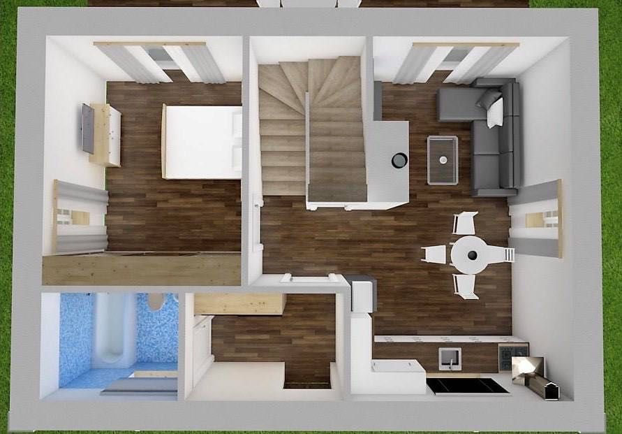 Продаж окремостоячого 3 кімнатного будинку у с. Бірки