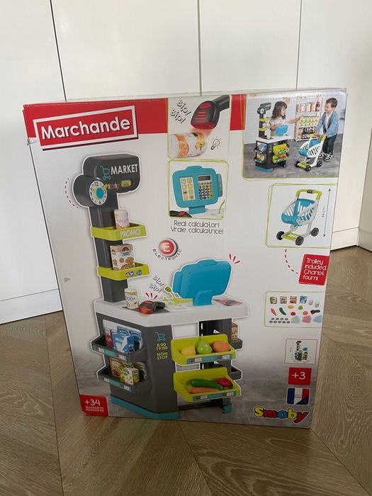 Supermercado SMOBY com carrinho