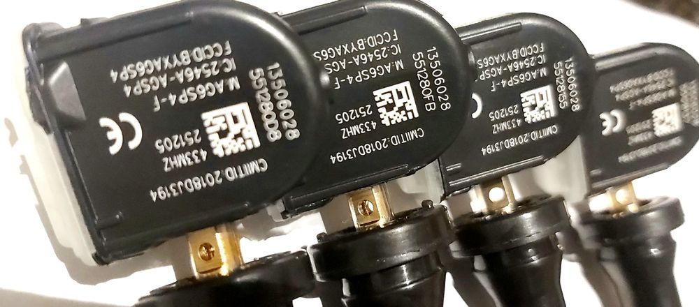 Czujniki ciśnienia w oponach TPMS opel