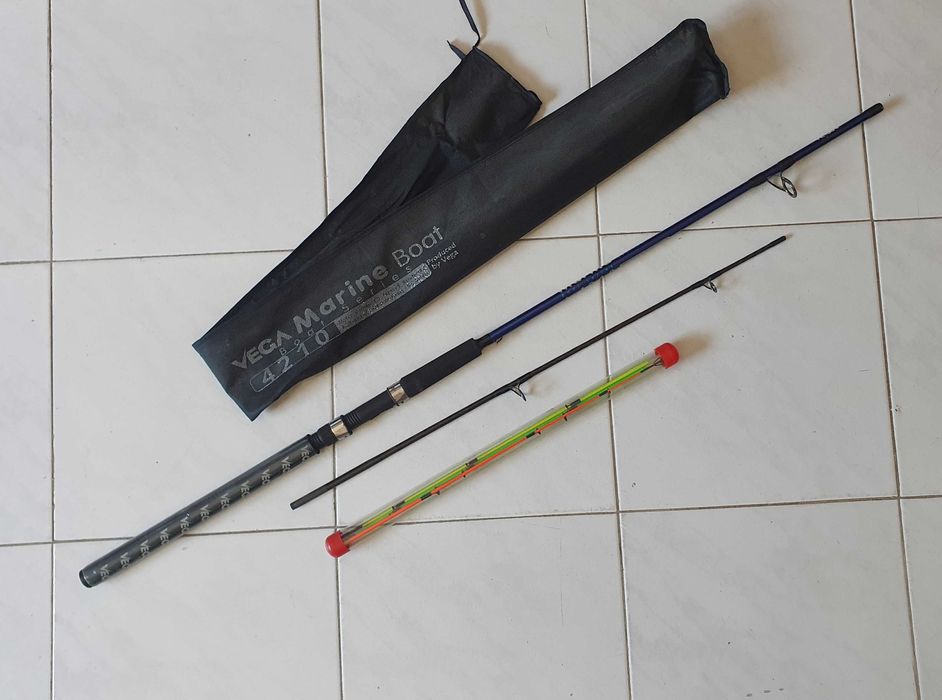 Cana de Pesca Vega Marine Boat 4210, tripartida, de 3 ponteiras, 2.10m