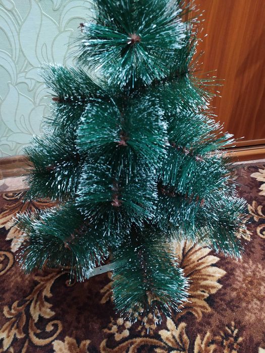 0.6м Настольная елка з Снежком Красивая Сосна Снег Настільна ялинка бу