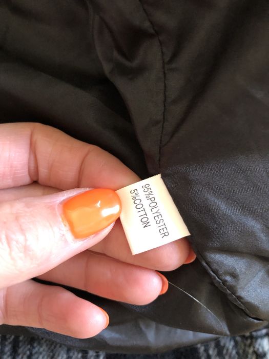Mod Style 40 L żakiet marynarka kratka szary obszycia złote
