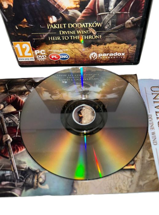 Europa Universalis III Walka O Tron BOX PL - pudełko po grze PC