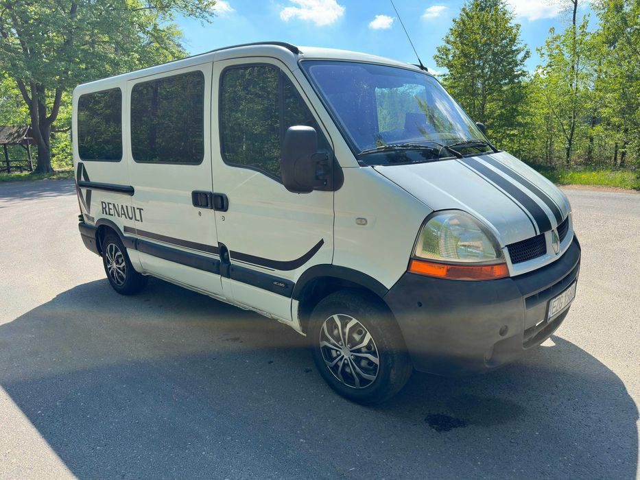 Bus Renault Master / 9 osobowy / Rok 2005r. / Hak / OKAZJA !!!