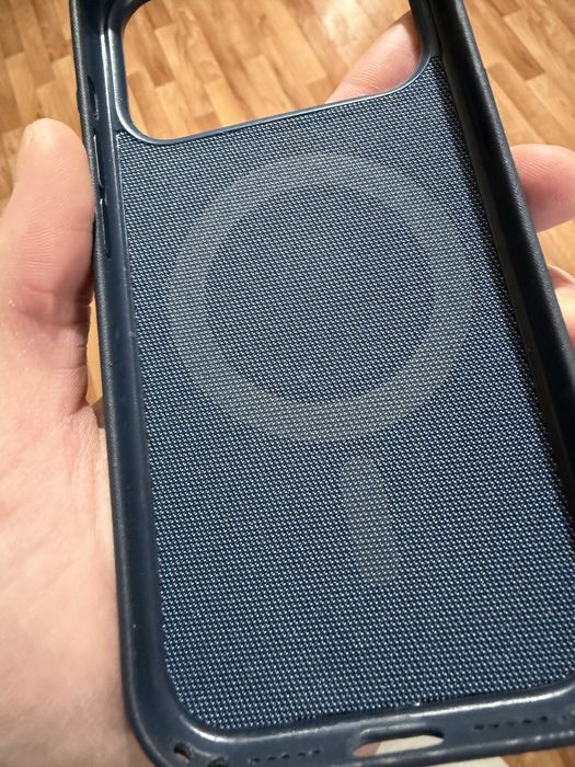 Чохол TechWoven Case magsafe для Apple Iphone 17 pro Dark blue