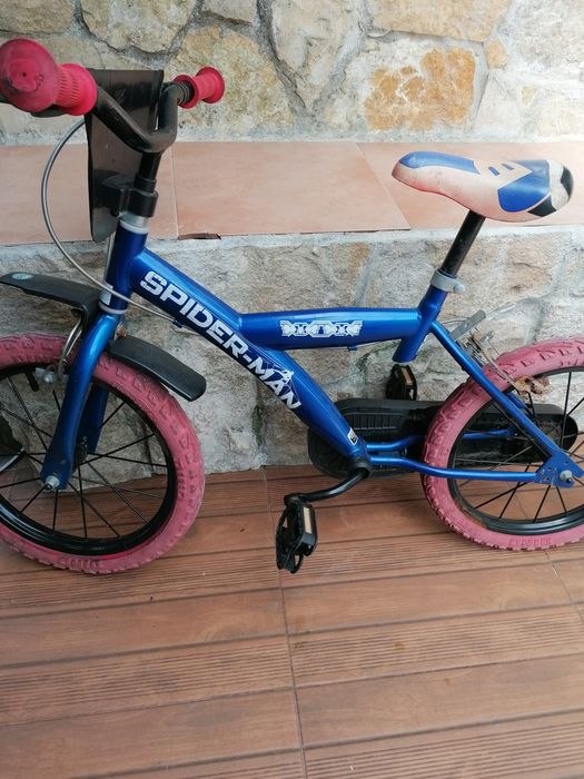 Bicicleta homem aranha , Spiderman roda 16