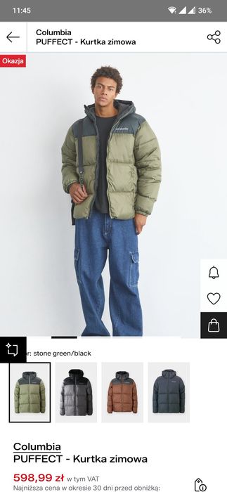 Columbia PUFFECT HOODED JACKET - Kurtka zimowa