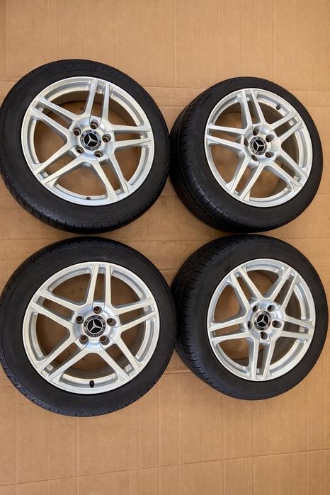 Koła aluminiowe 5x112 ET45 17" opony 235/60R18 Mercedes