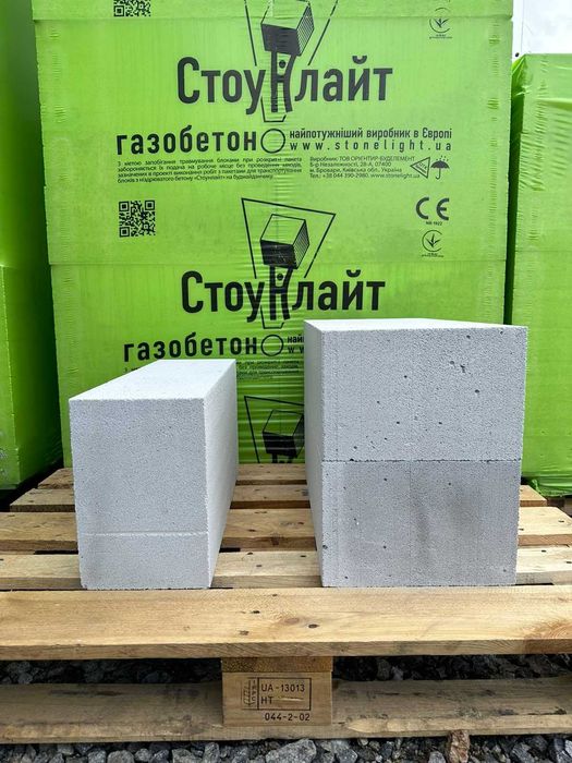 Газоблок | Газобетон UDK | СтоунЛйт | Пеноблок | Отсевоблок | Піноблок