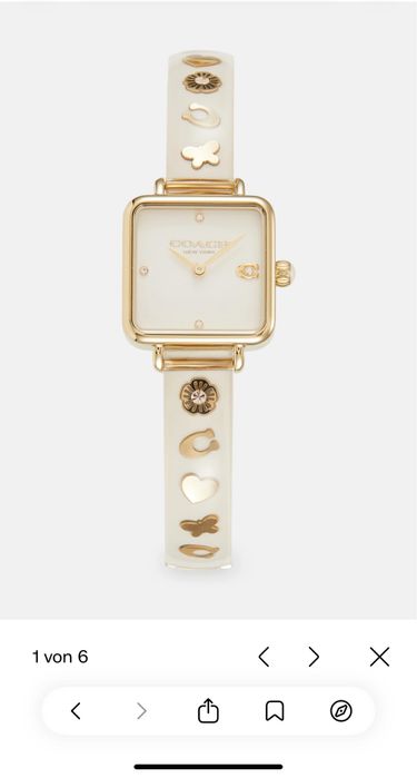 Жіночий годинник Coach Cass – новий, оригінал