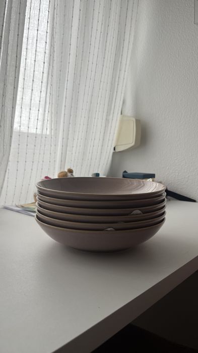 Pratos fundo IKEA rosa claro (FÄRGKLAR)