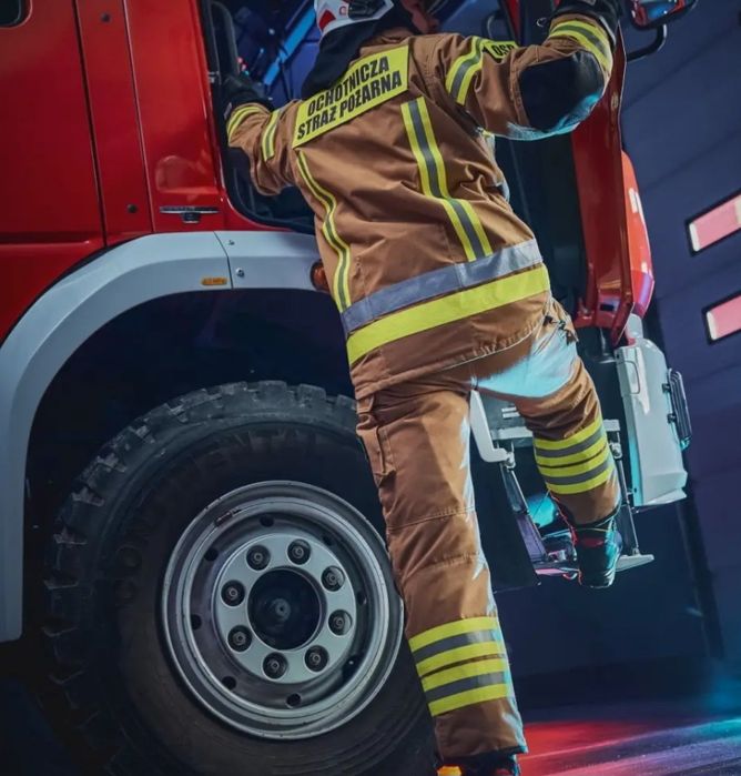 Ubranie strazackie nomex specjalne FHR